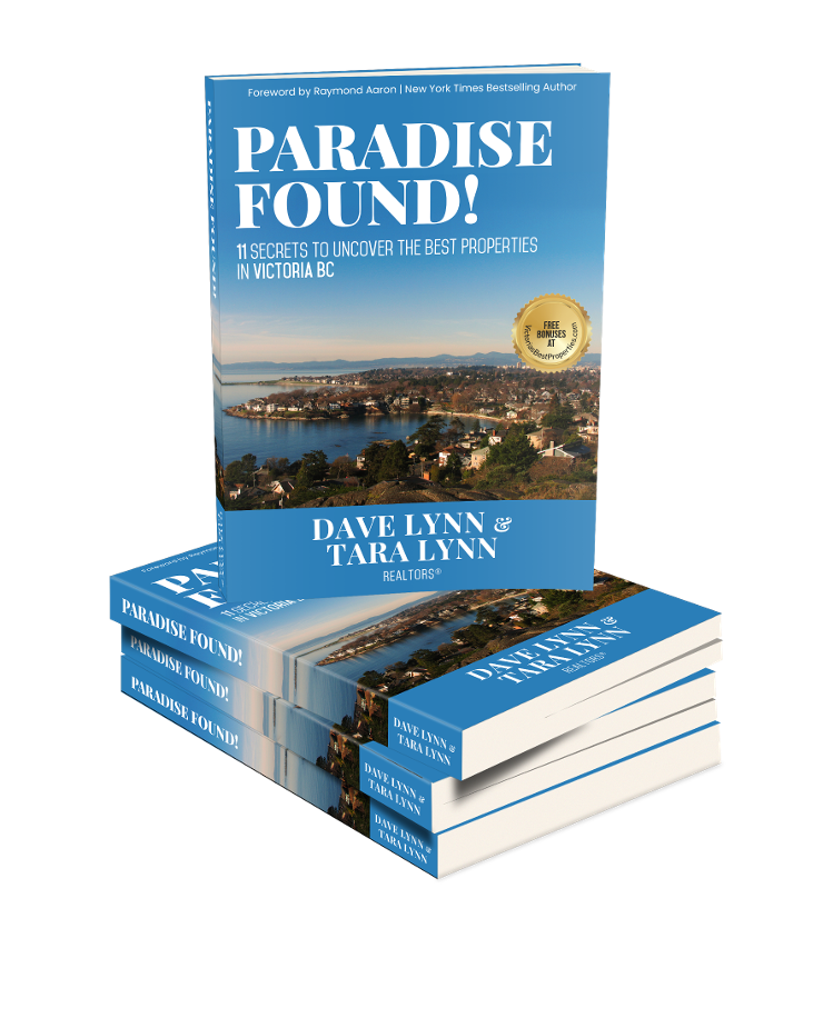 Paradise Found real estate book by The Lynn Team, Victoria BC